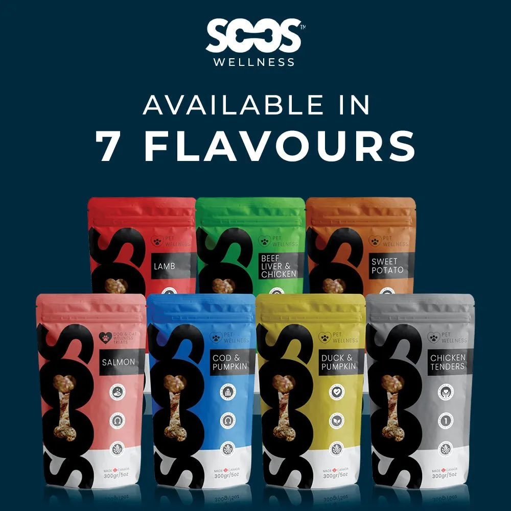 Soos Pets Cod & Pumpkin Wellness Treats