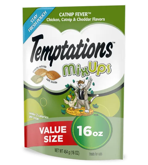 Temptations MixUps Catnip Fever Flavor, Cat Treat