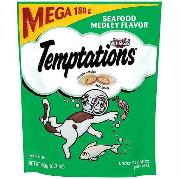 Temptations Seafood Medley Cat Treats