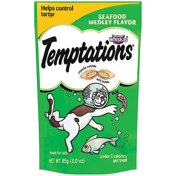 Temptations Seafood Medley Cat Treats
