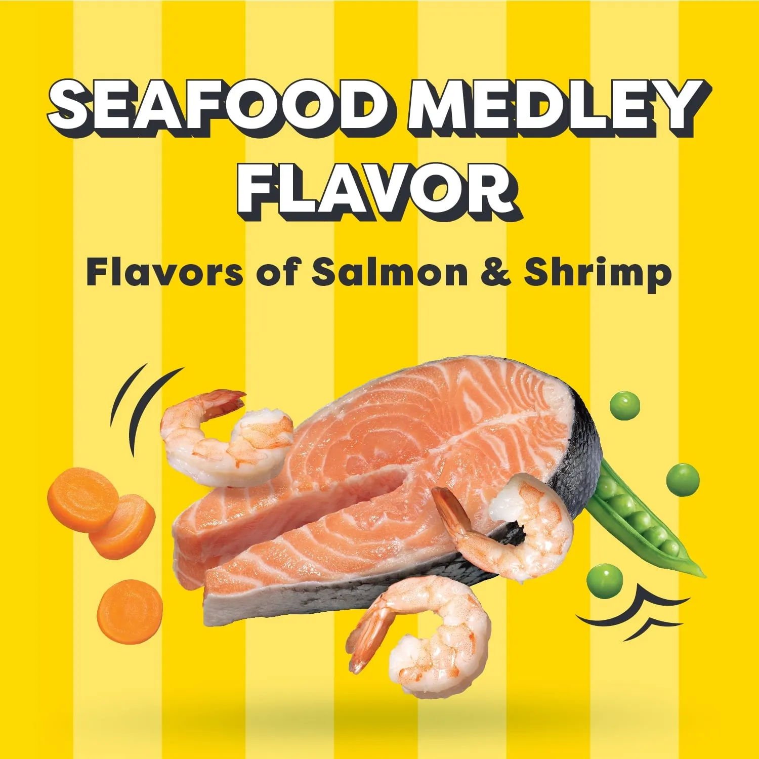 Temptations Seafood Medley Flavor Adult Dry Cat Food, 3.15 Lb Bag