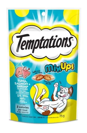 Temptations Tuna/ Shrimp/ Sal 75g #10250089