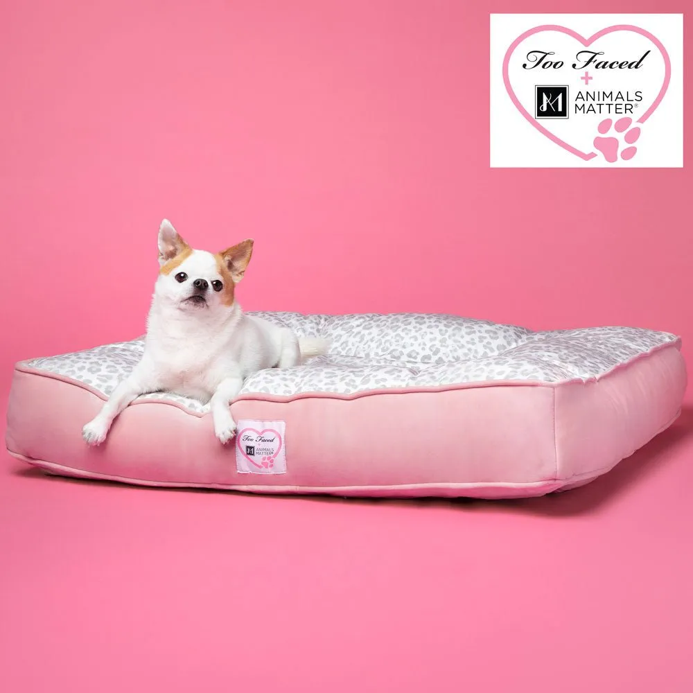 Too Faced® x Animals Matter® Companion-Pedic® Ortho Square™ Luxury Dog Bed