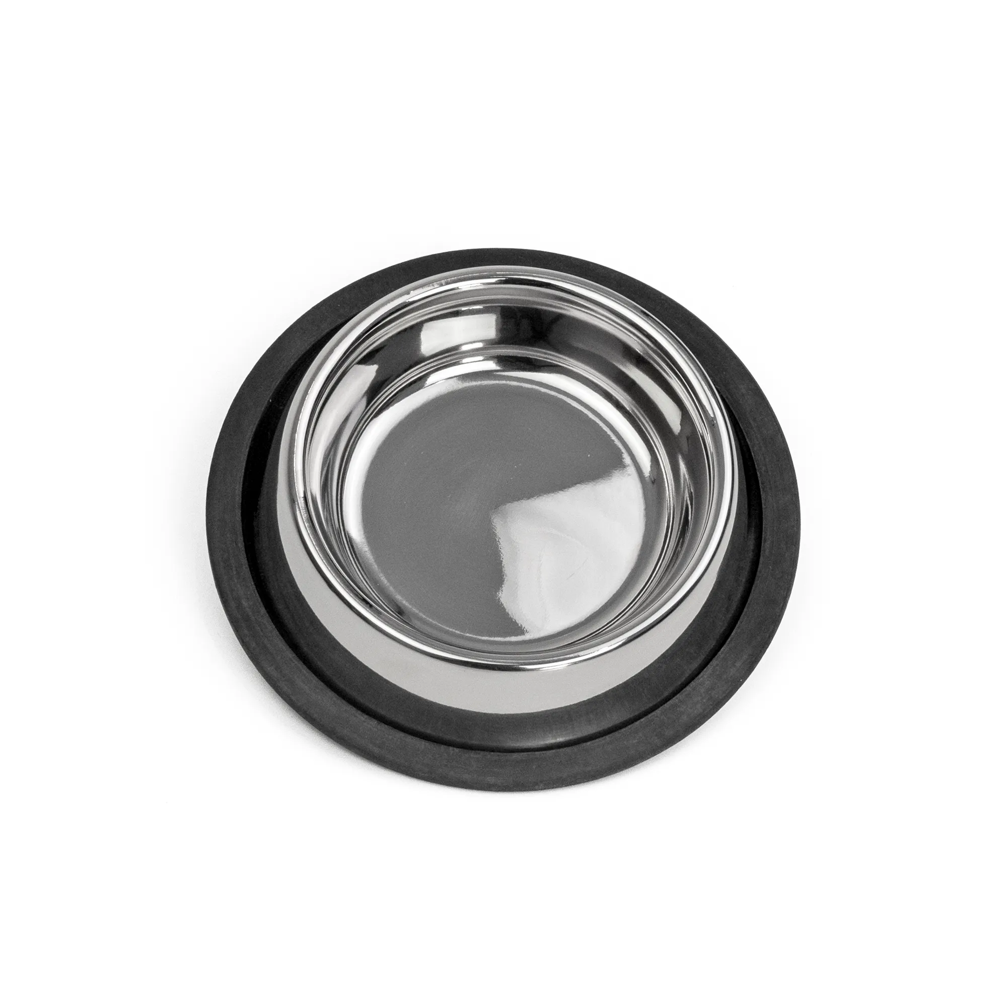 WagTime - Classic Non-tip Stainless Steel Cat Bowl (225ml)