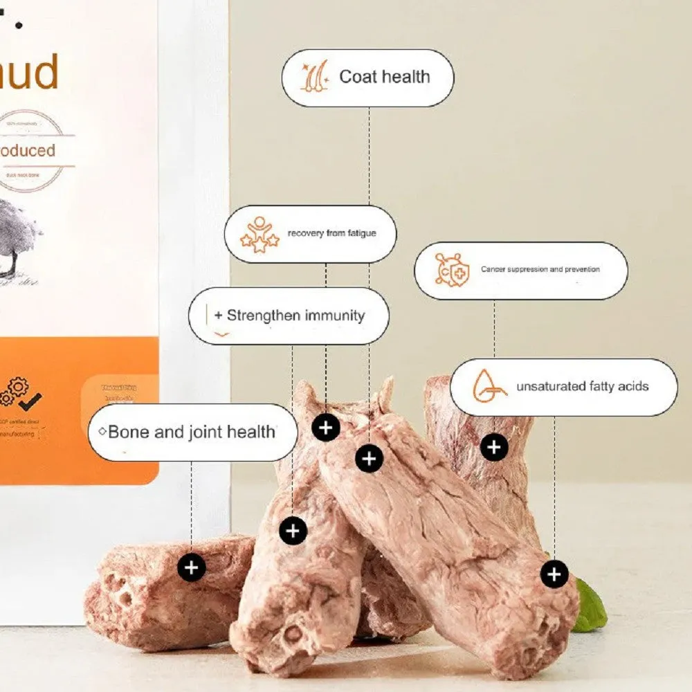 Wild Treat - Freeze Dried Duck Neck Bone Dog Treats