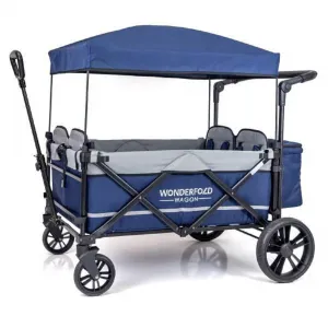 Wonderfold X4 Pull and Push Quad Stroller Wagon